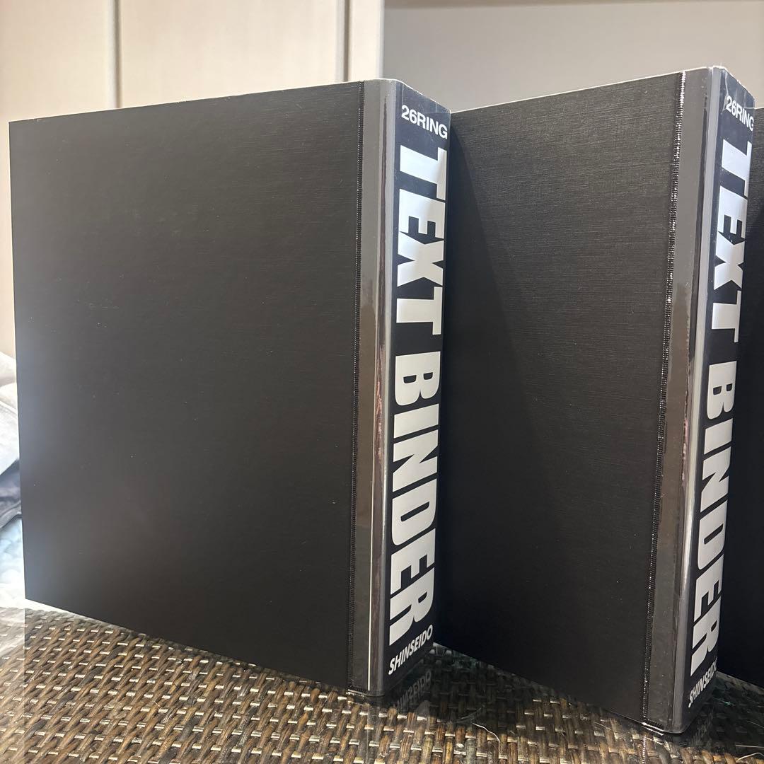 信誠堂 SHINSEIDO TEXT BINDER 26リング(5冊)