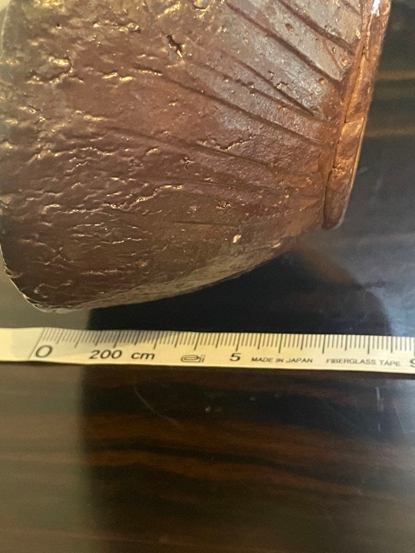 未使用　作家物　備前焼　湯呑み　茶碗　お茶碗　陶器製　2個セット
