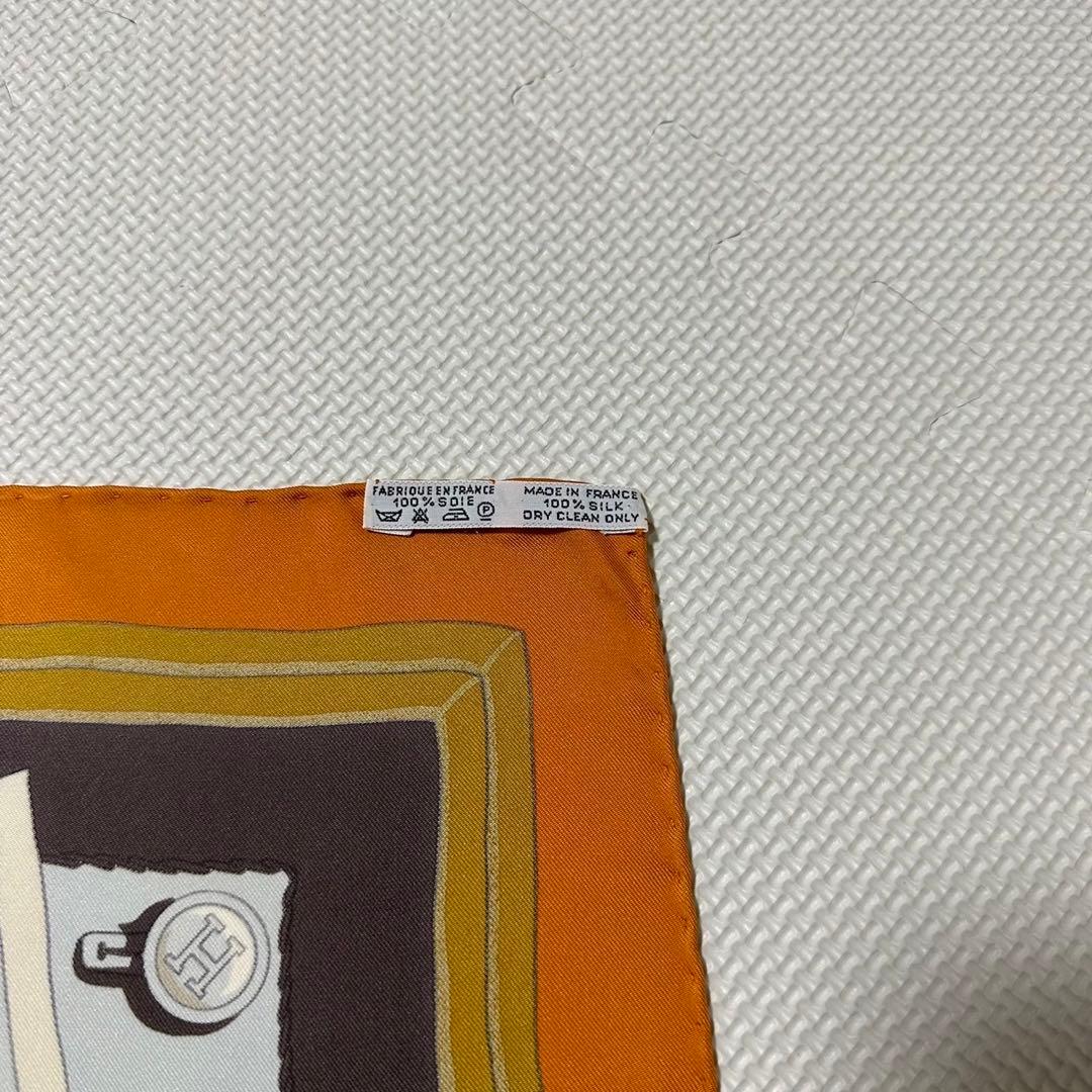 HERMES エルメス カレ90 馬車 ハット