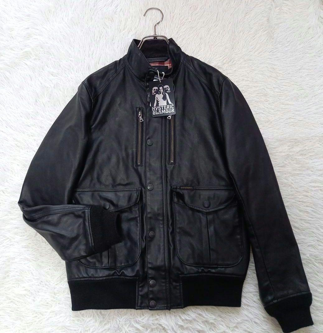 フォロ割【タグ付き未使用品】ヒステリックグラマー レザージャケット ライダース