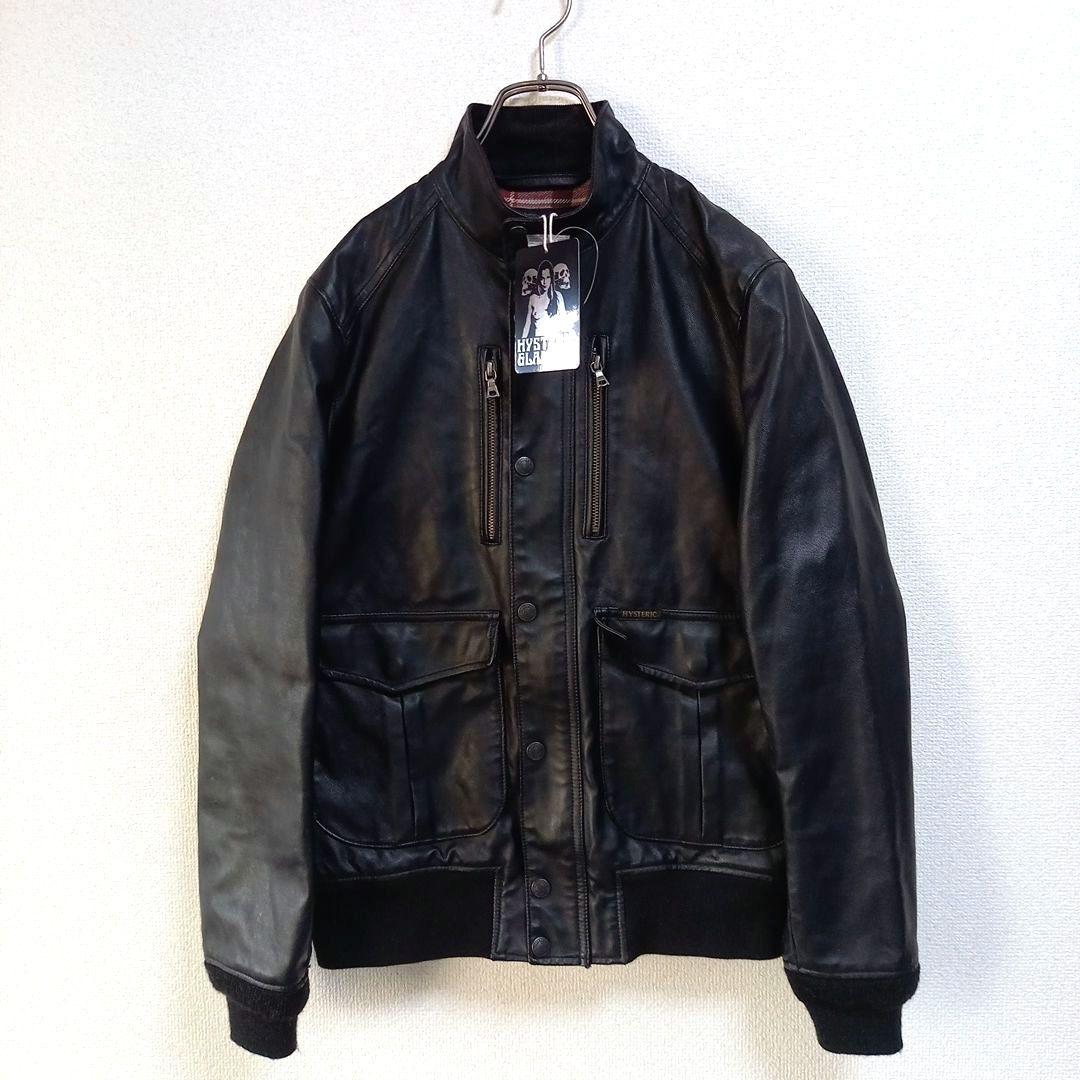 フォロ割【タグ付き未使用品】ヒステリックグラマー レザージャケット ライダース