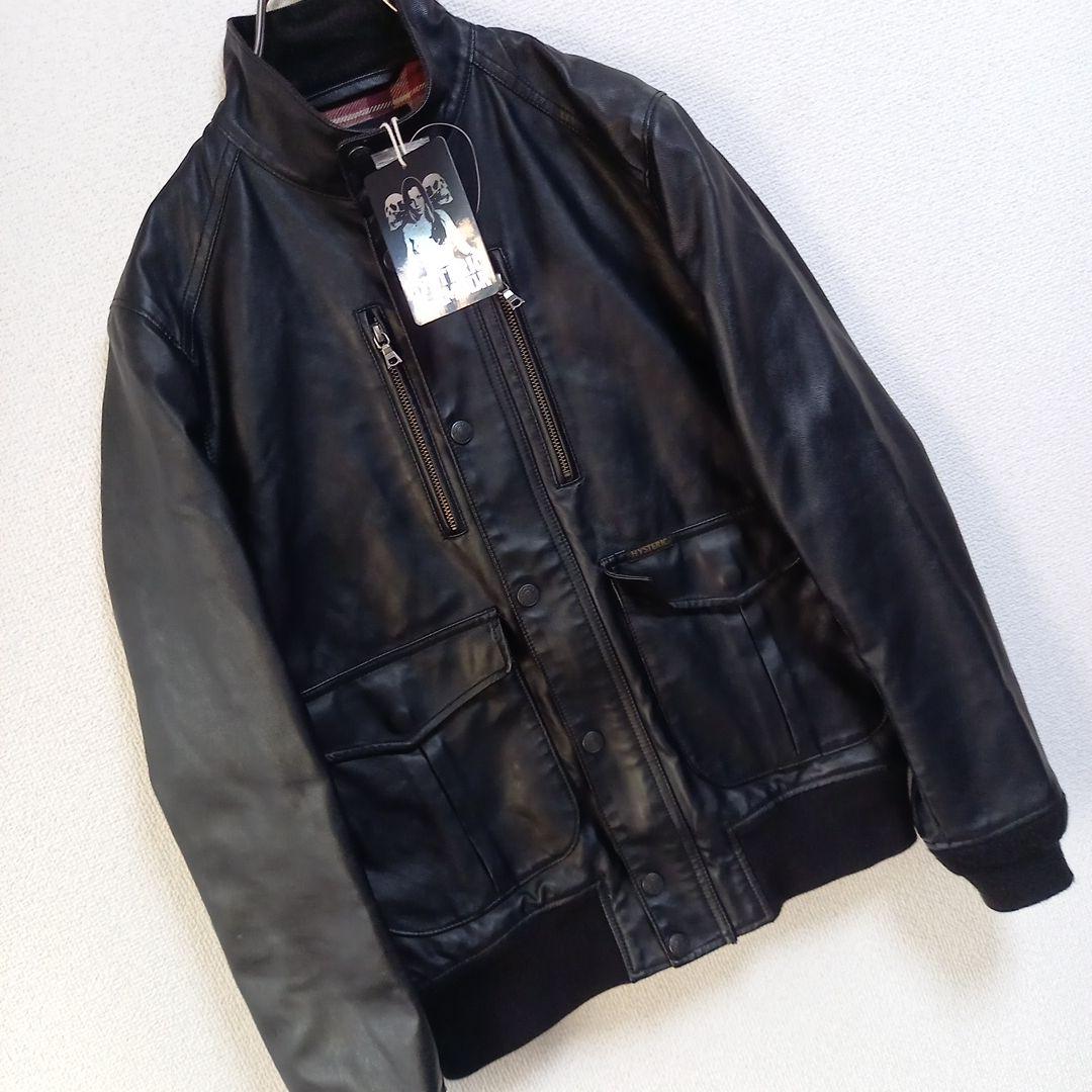 フォロ割【タグ付き未使用品】ヒステリックグラマー レザージャケット ライダース
