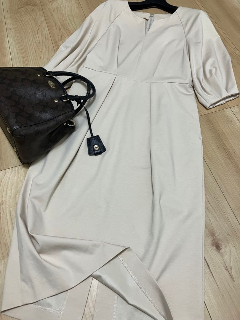 美品　ANAYI ポンチタック　ワンピース　アナイ