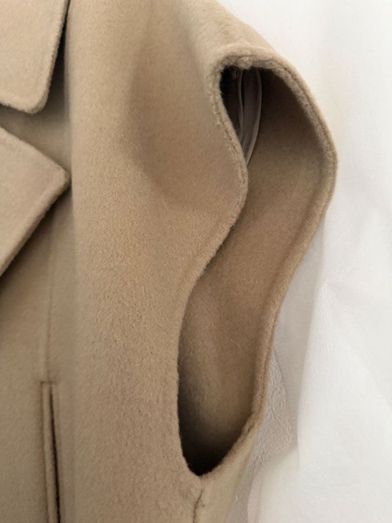【タグ付新品】Na.e Standard Wool Vest_ Beige