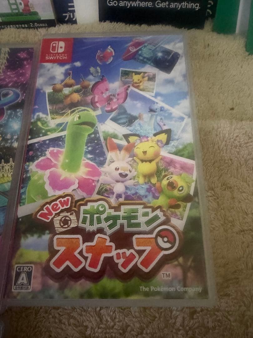 マリオカートデラックス8..ポケモンスナップ、ドンキーコングトロピカルフリーズ。