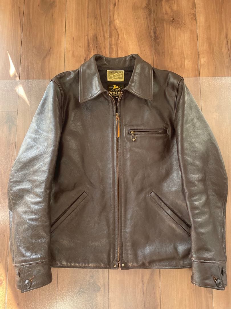 ジョーマッコイ　30sレザージャケット