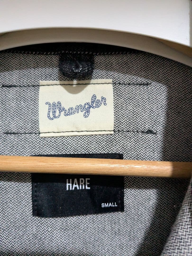 Wrangler × HARE デニムジャケット S セットアップ 別