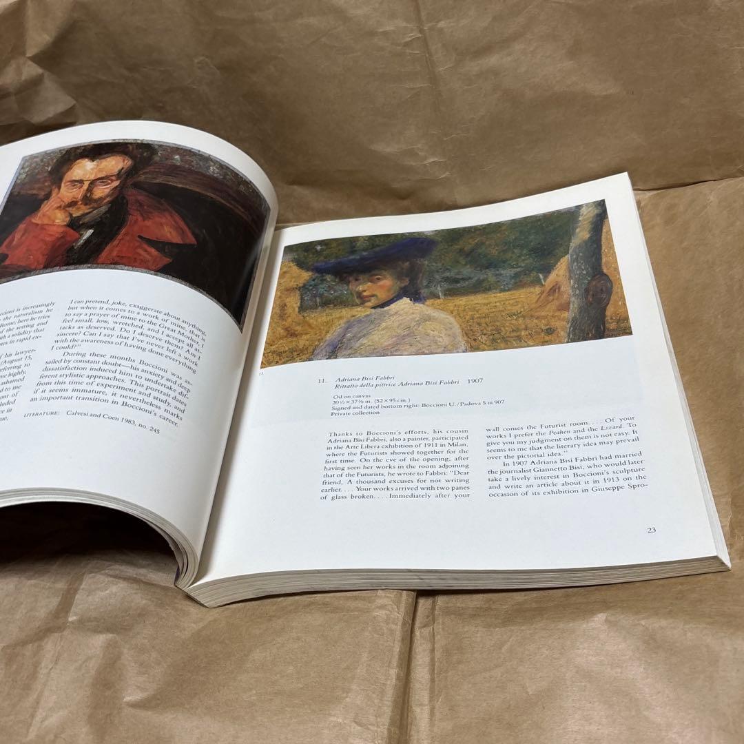 BOCCIONI イタリアの画家　彫刻家 ウンベルト・ボッチョーニ