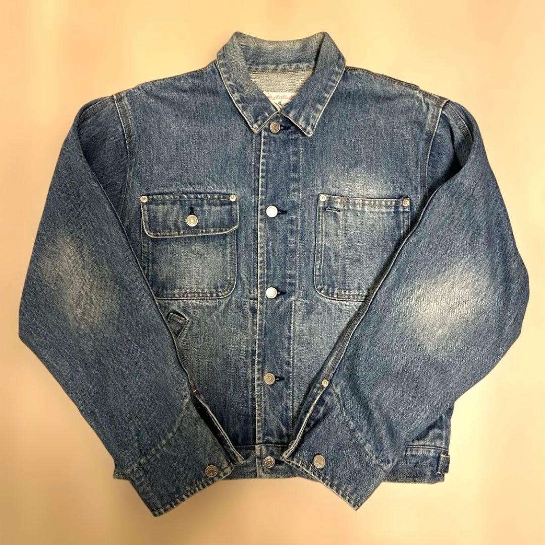 【希少】POLO RALPH LAUREN 星条旗デニムジャケット 90s白タグ