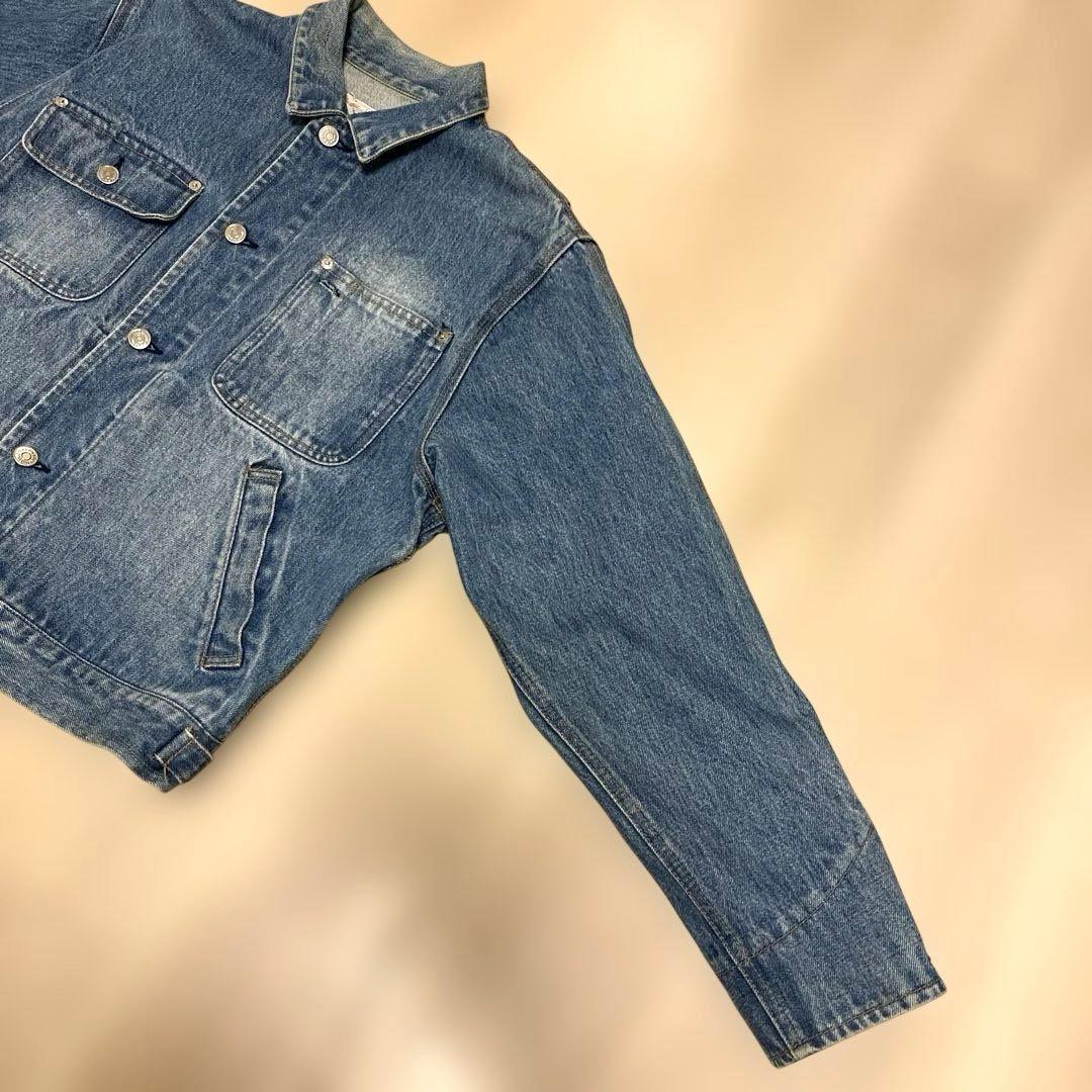 【希少】POLO RALPH LAUREN 星条旗デニムジャケット 90s白タグ