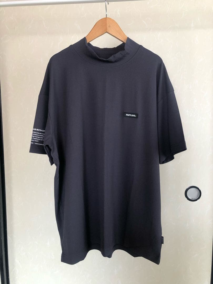 RUFFLOG　ラフロッグ　モックネック　シャツ　サイズL グレー