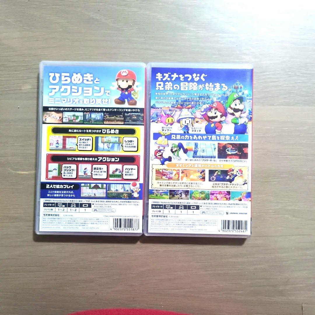 Mario vs Donkey Kong & マリオ＆ルイージRPG