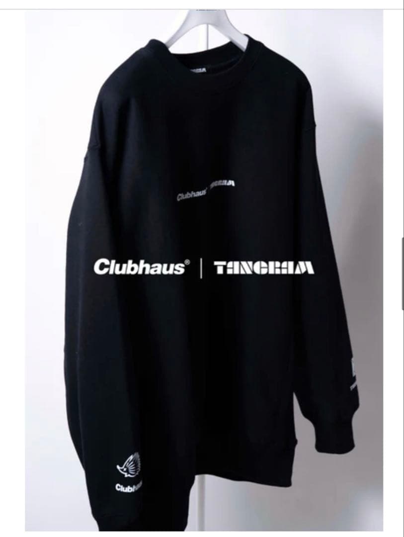 CLUBHAUS×TANGRAM TURFHEDGEHOG SWEATCREW