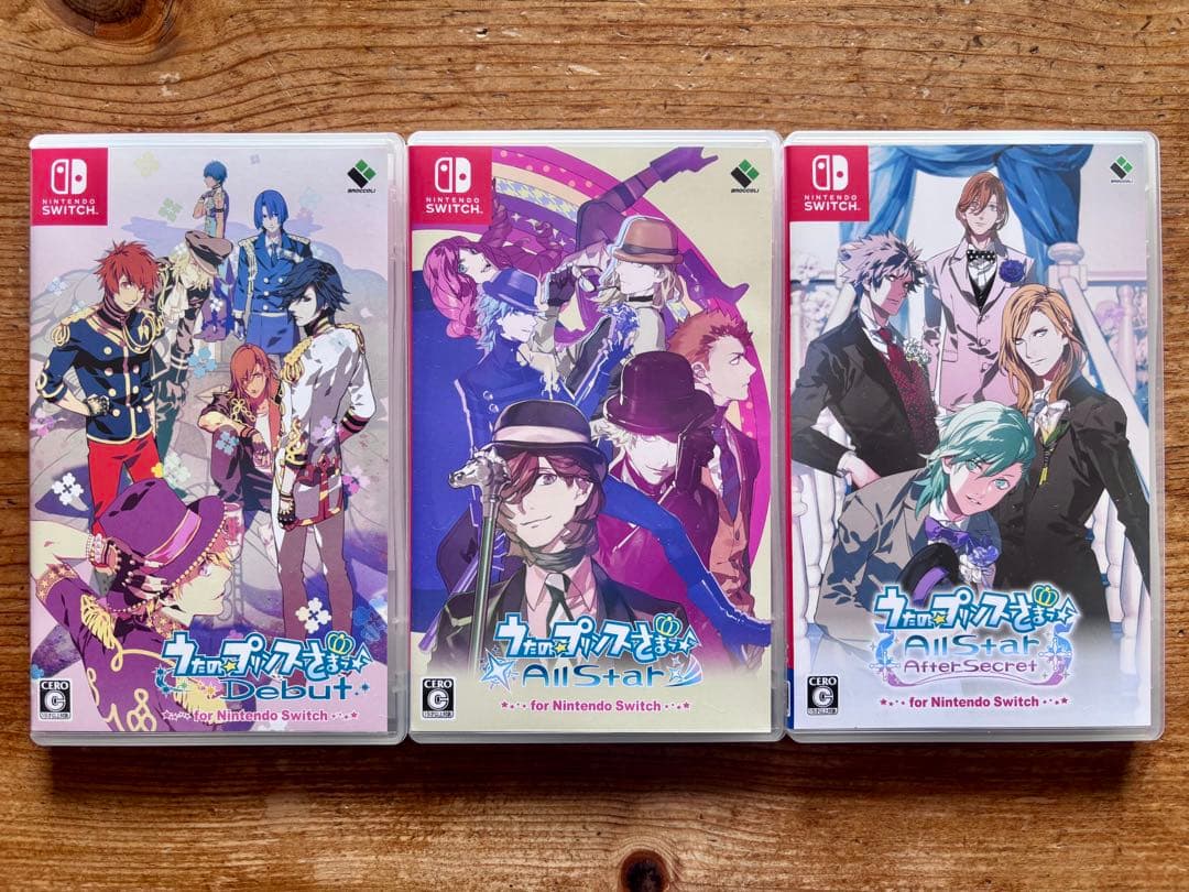 うたプリ Debut＆AS＆ASAS Switch 3本セット 美品