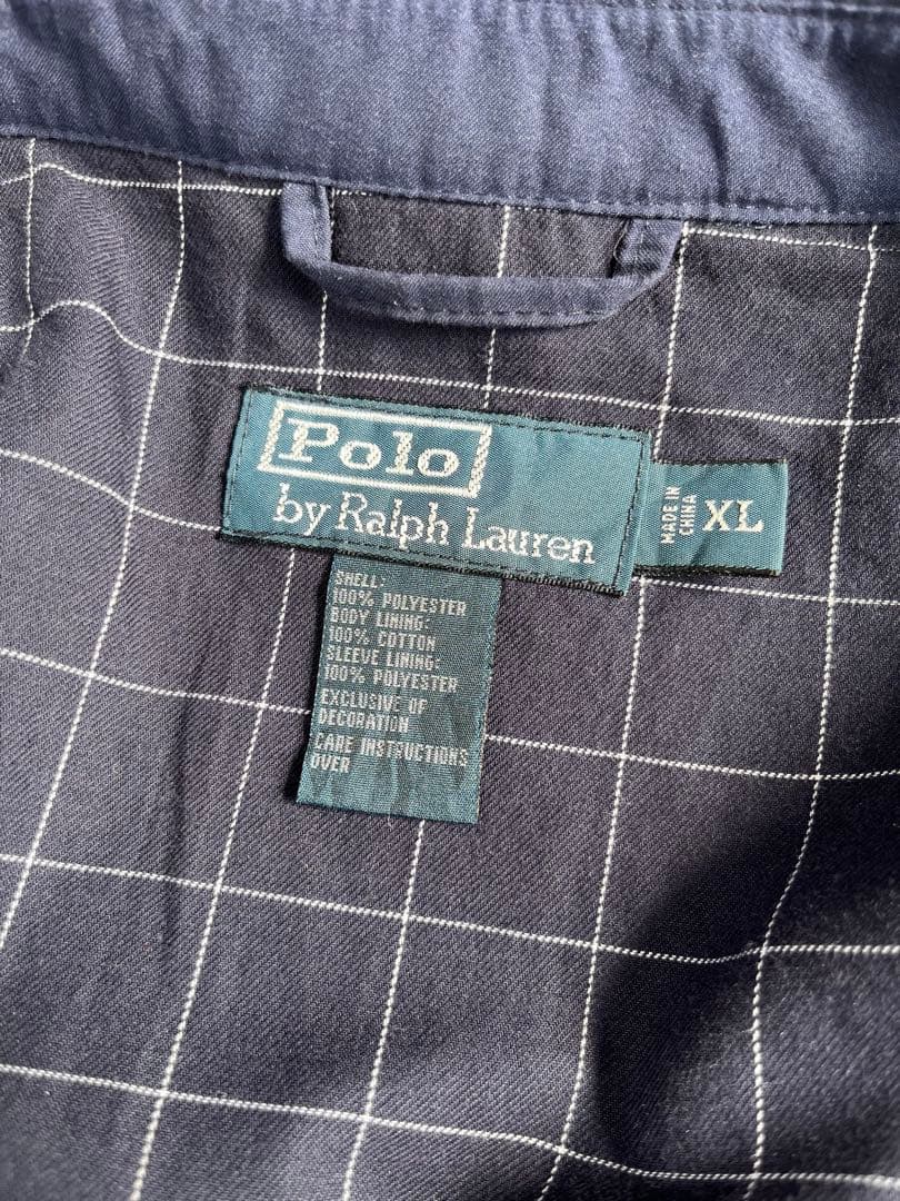 90s~00s Polo Ralph Lauren スウィングトップ ネイビー