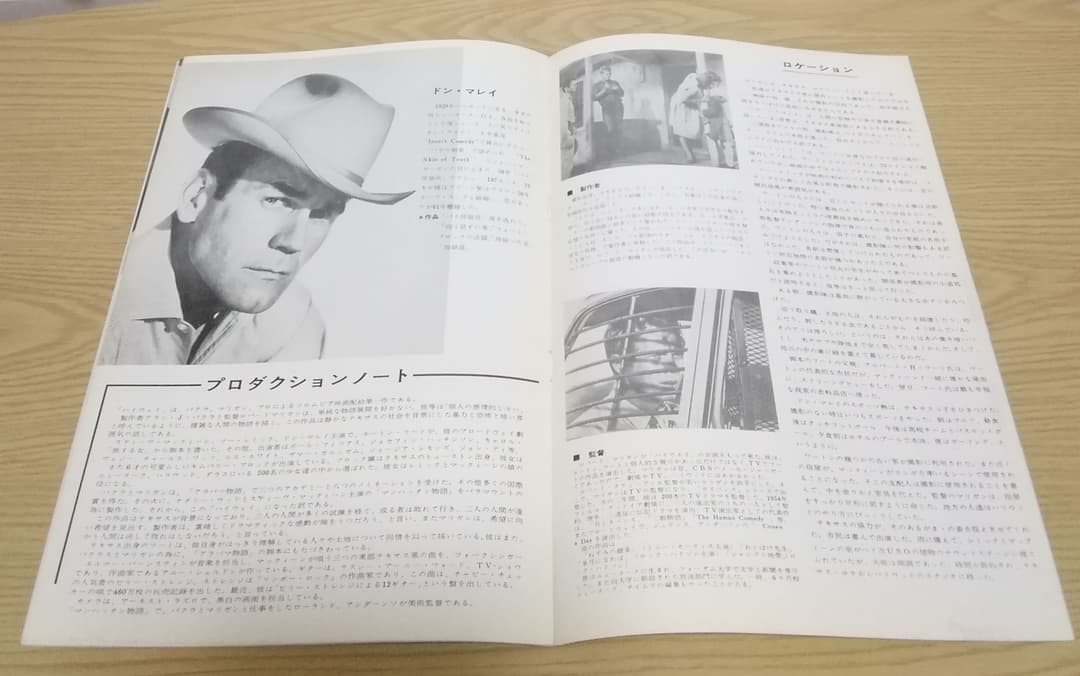 (レア)映画パンフレット　「ハイウェイ」　スティーブ・マックイーン