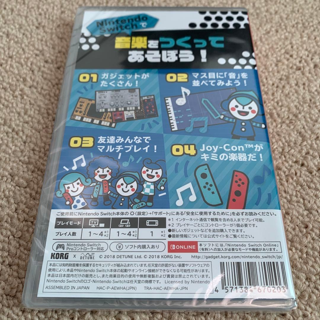 【新品未開封】KORG Gadget for Nintendo Switch