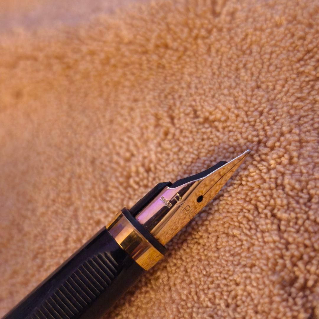 PARKER パーカー 万年筆 スターリングシルバー 585M