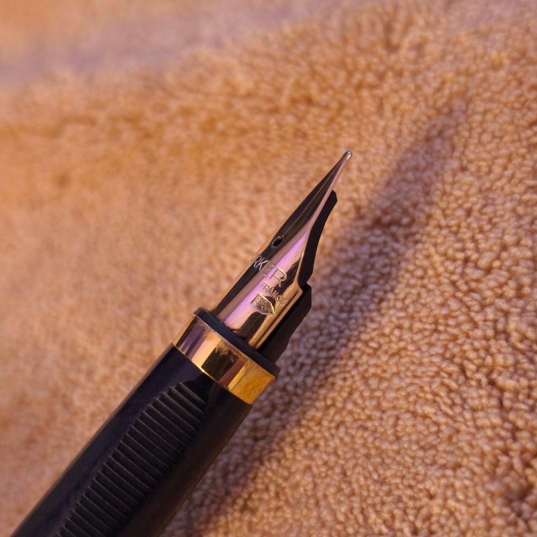 PARKER パーカー 万年筆 スターリングシルバー 585M