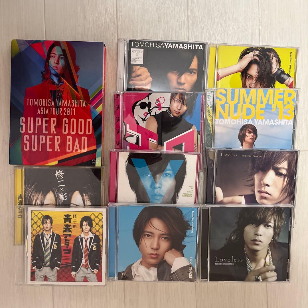 バラ売り可！山下智久 ライブDVD シングル アルバム まとめ売り