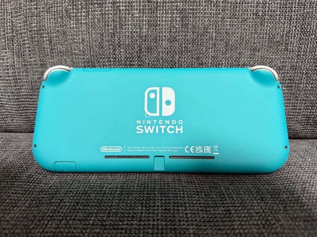 Nintendo Switch Lite ターコイズ　水没ジャンク