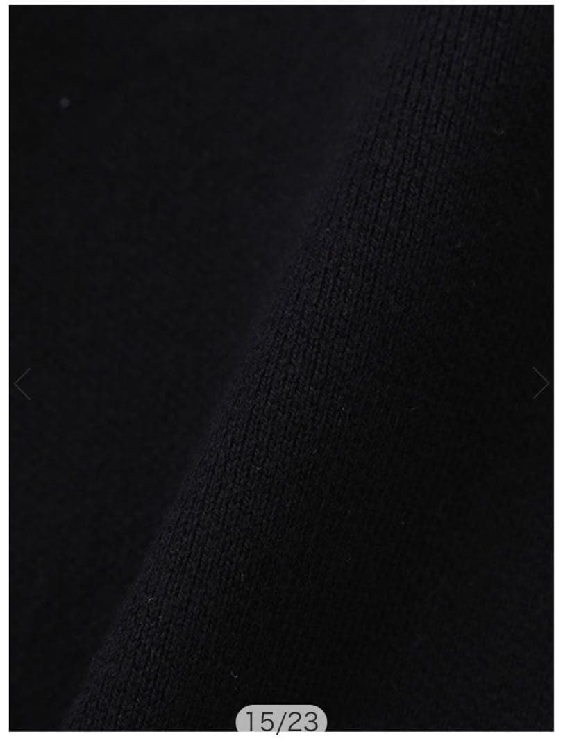 etre tokyo ダブルフェイスジップアップパーカー　black