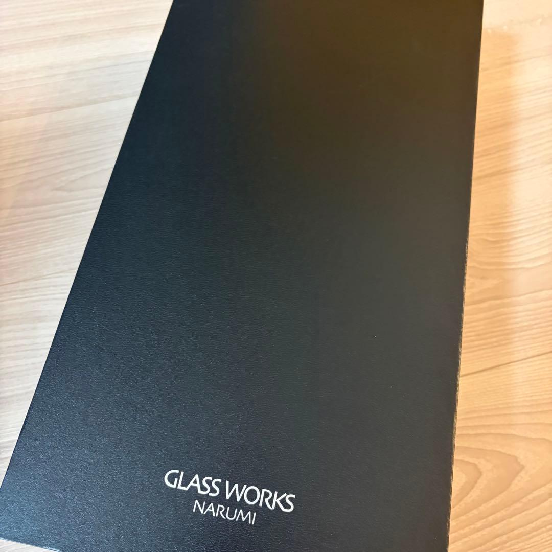 NARUMI 置時計 振り子時計 クリスタル時計GRASS WORKS リンツ
