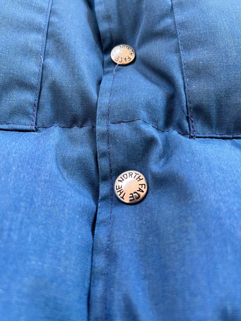 70s 80s THE NORTH FACE ダウンベスト 茶タグ　Mサイズ