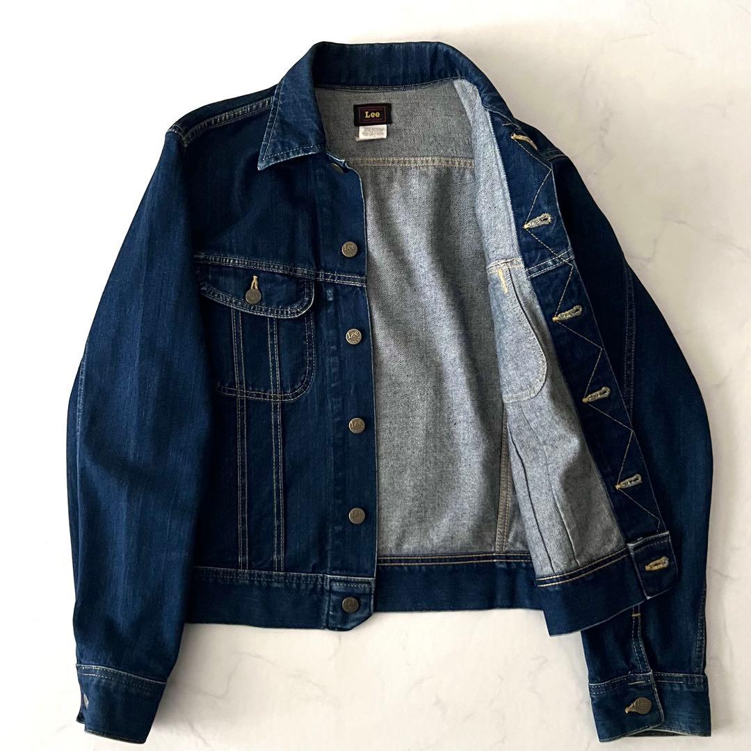 Lee 101J復刻デニムジャケットM 赤タグ RIDERS0411 猫目ボタン