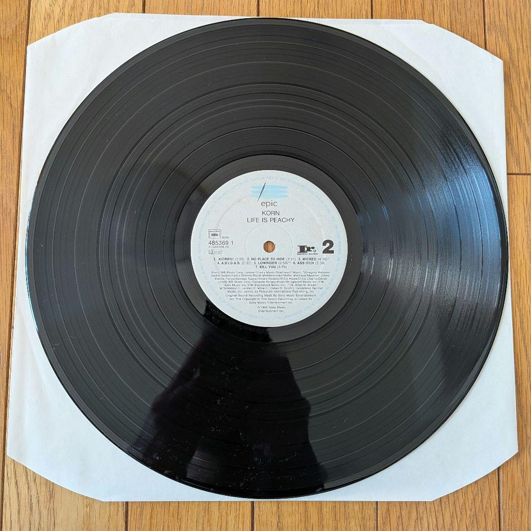 KORN / Life Is Peachy オリジナル盤 レコード LP