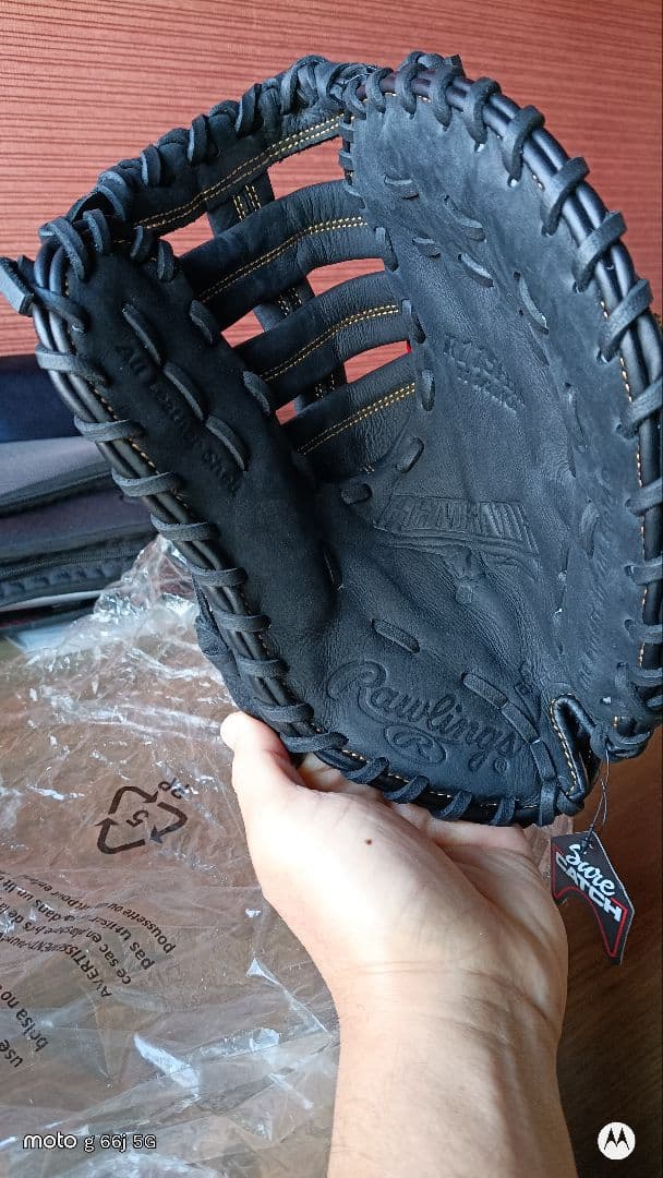 Rawlings グローブ 軟式用〚黒〛