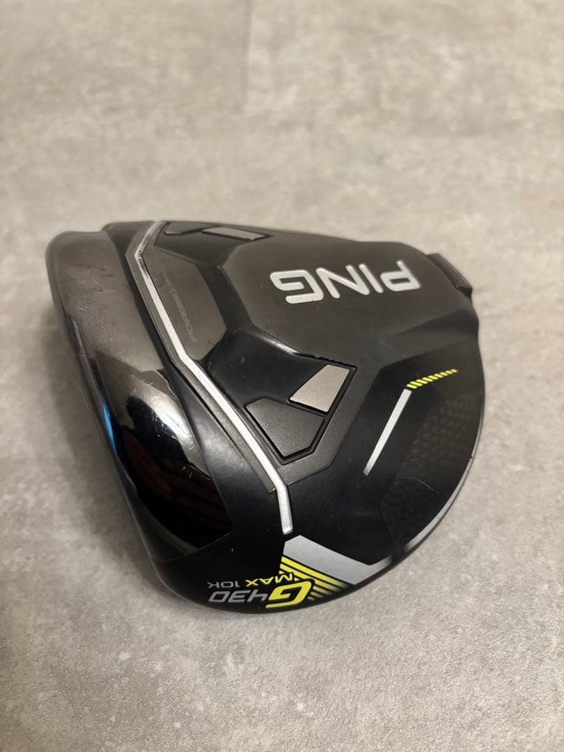 PING G430 MAX 10K 9度 ヘッド単品 コーティング済