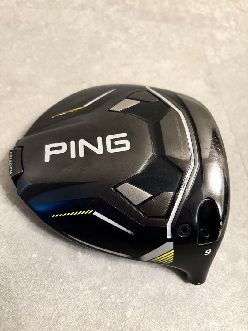 PING G430 MAX 10K 9度 ヘッド単品 コーティング済