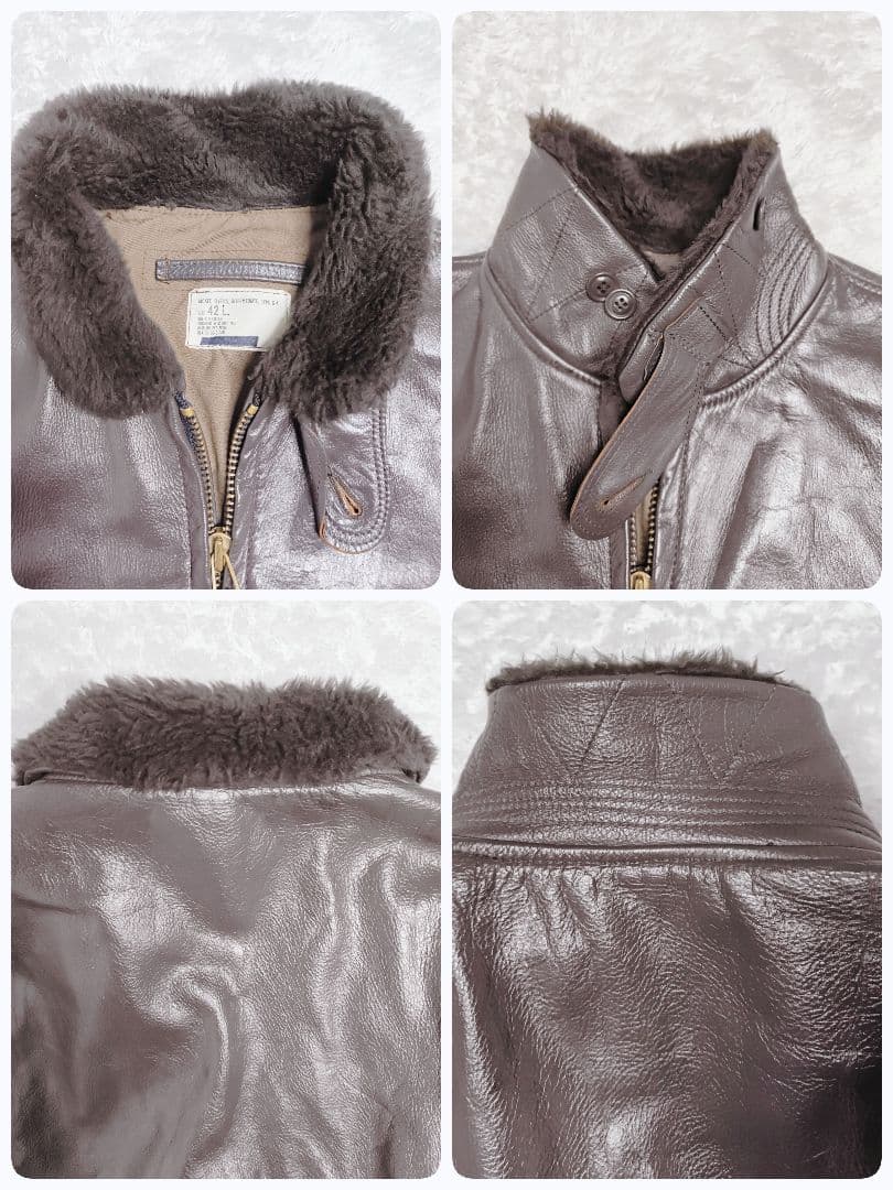 極美品 80s type G-１米軍実物 42 ダークブラウン ORCHARD
