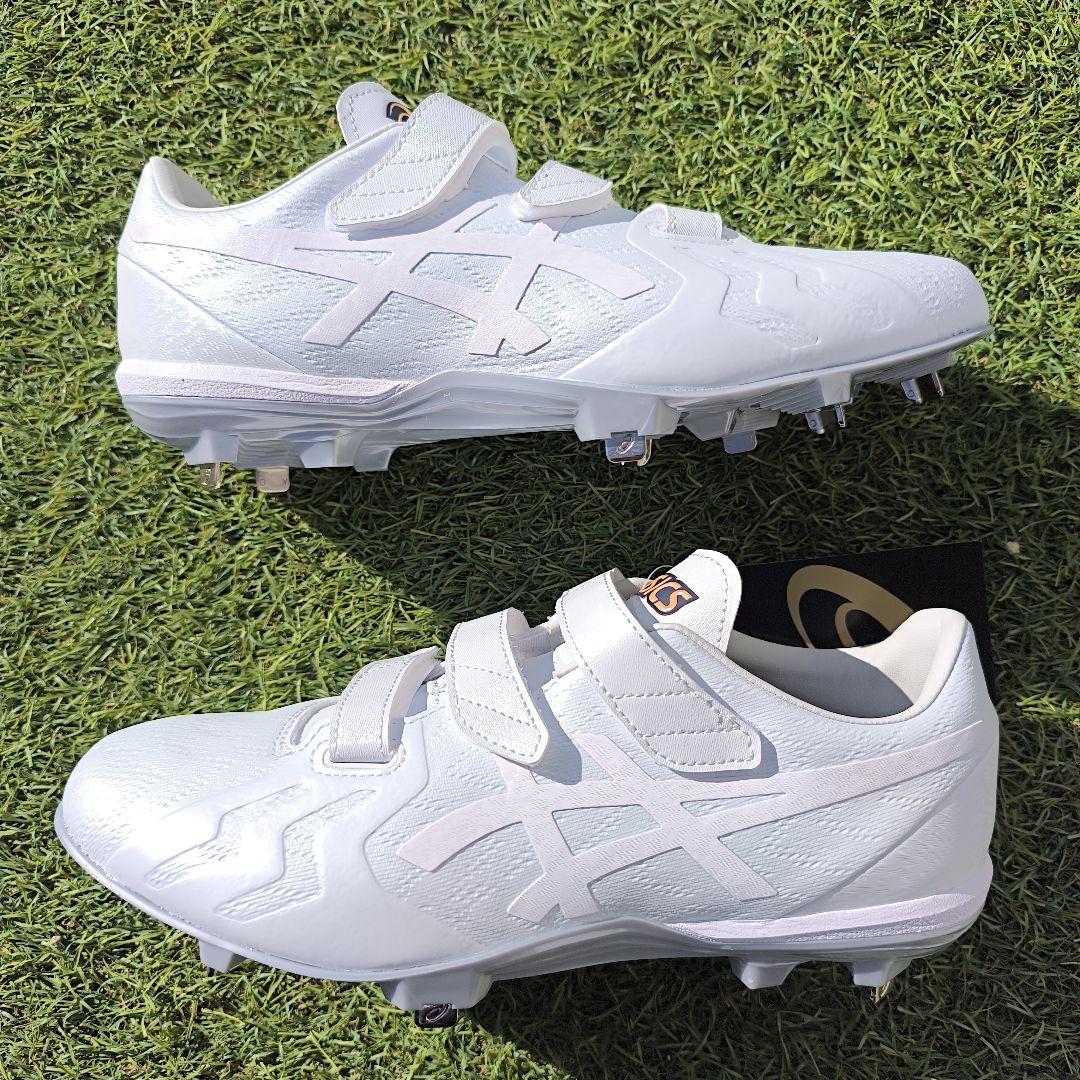アシックス asics 高校野球対応 埋め込み金具スパイク 26.5cm