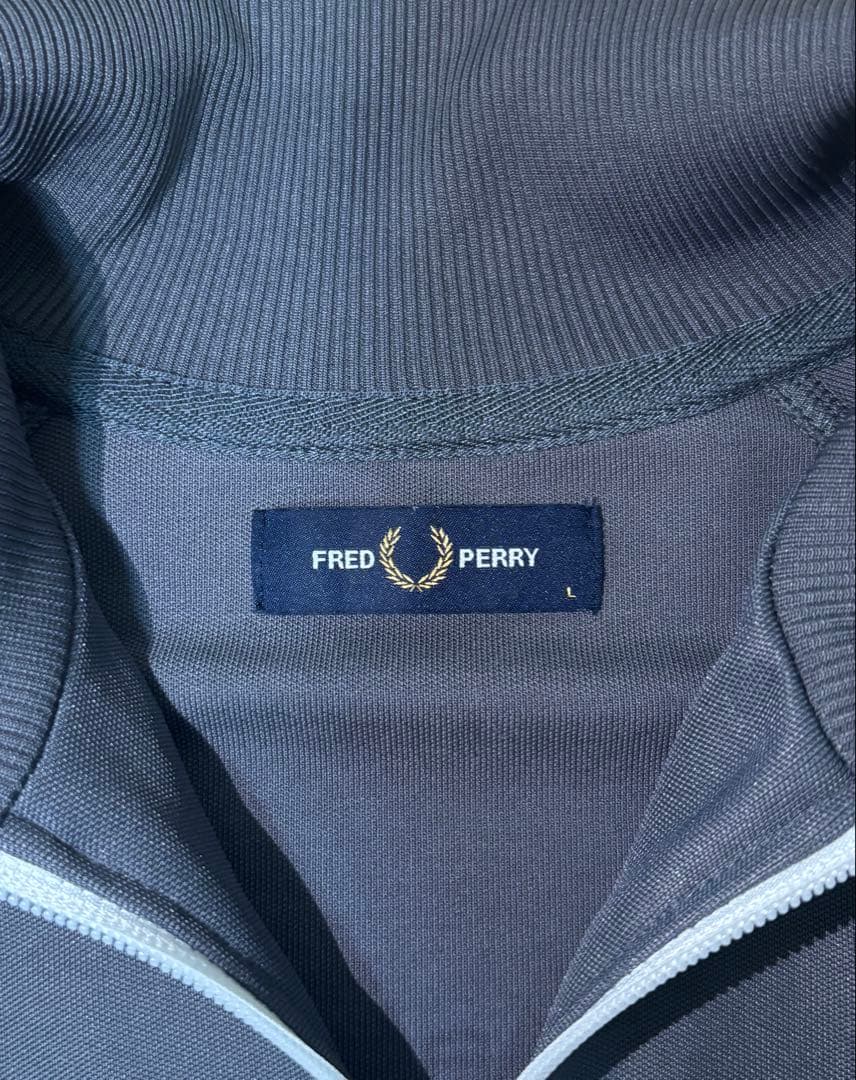 FRED PERRY グレー ジャージ ジャケット L