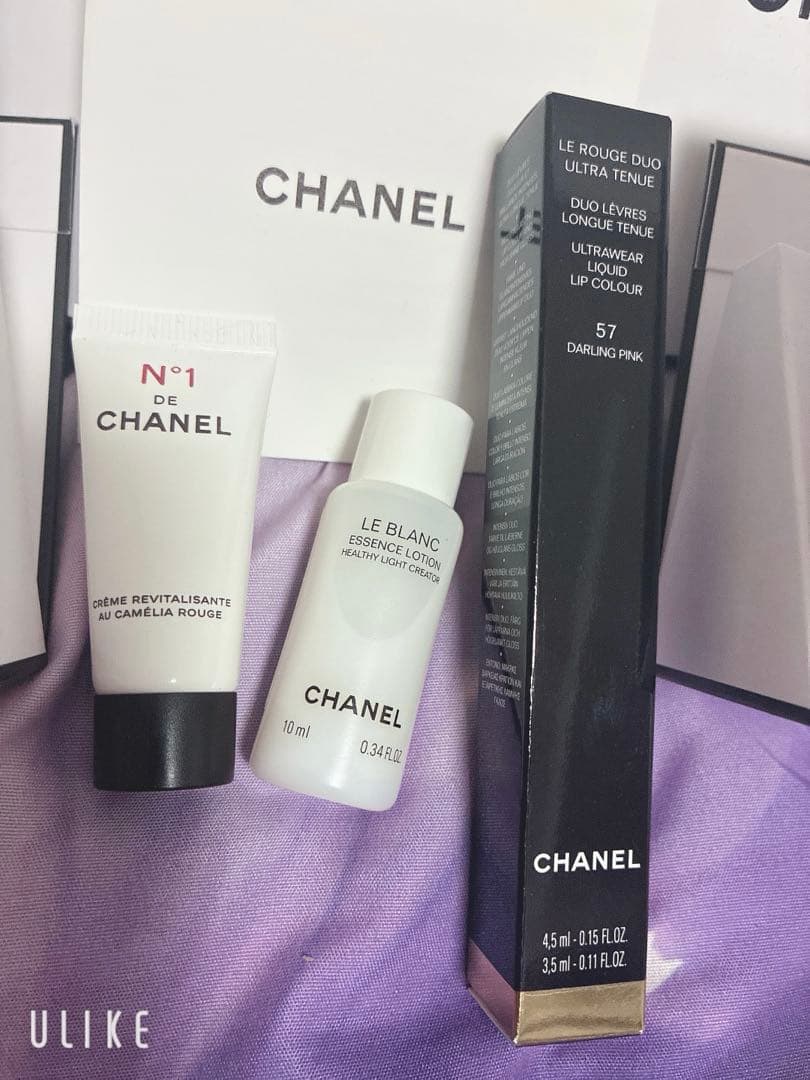 完売続出♡CHANEL ルルージュ デュオ ウルトラトゥニュ 57ダーリンピンク