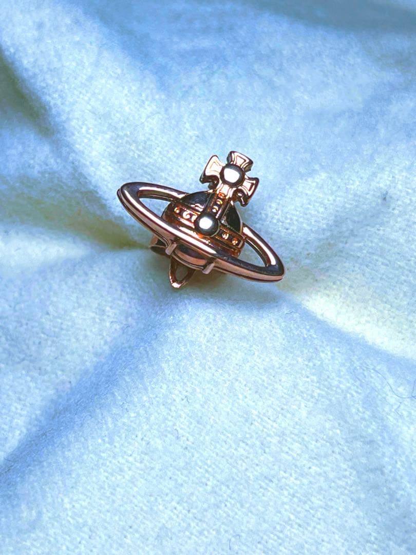 Vivienne Westwood ピアス ピンクゴールド ロジウム