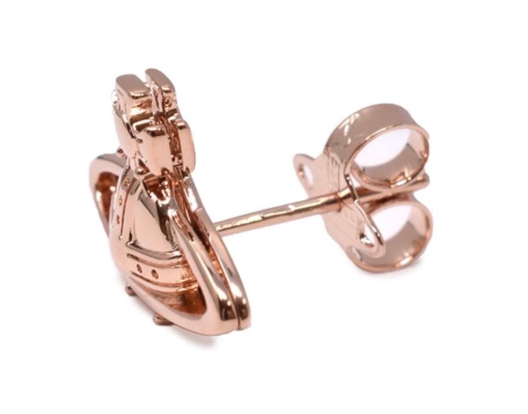 Vivienne Westwood ピアス ピンクゴールド ロジウム