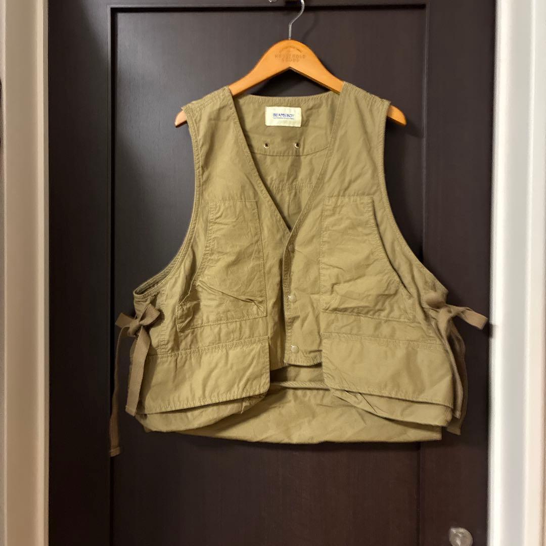 美品＊BEAMS BOY＊ビッグ フィッシングベスト