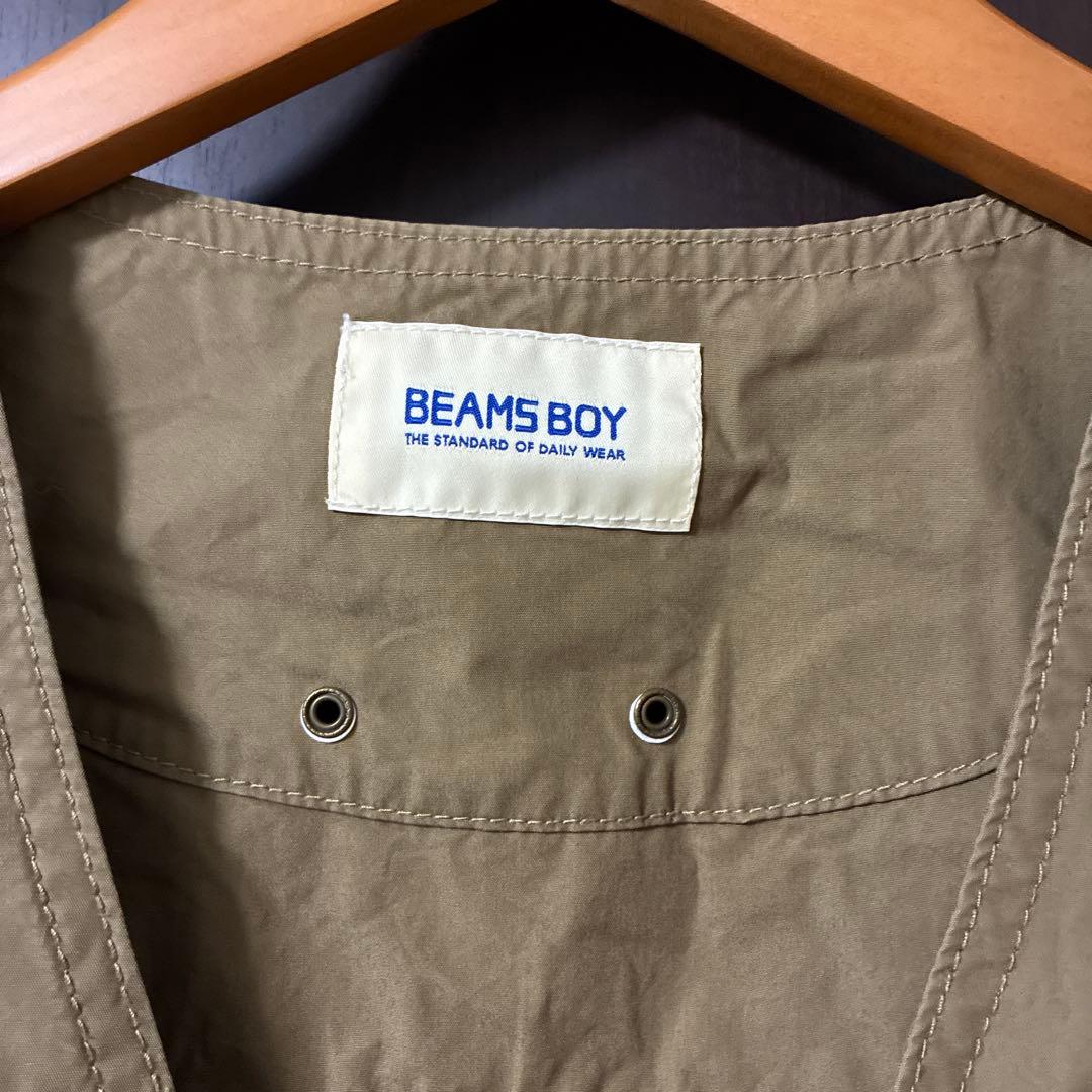 美品＊BEAMS BOY＊ビッグ フィッシングベスト
