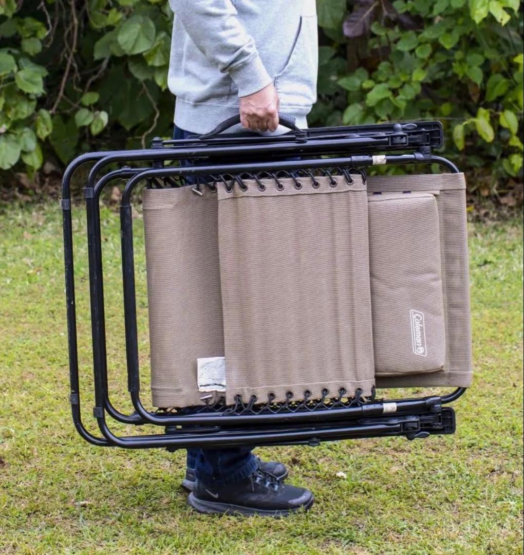 Coleman 折りたたみチェア ブラウン