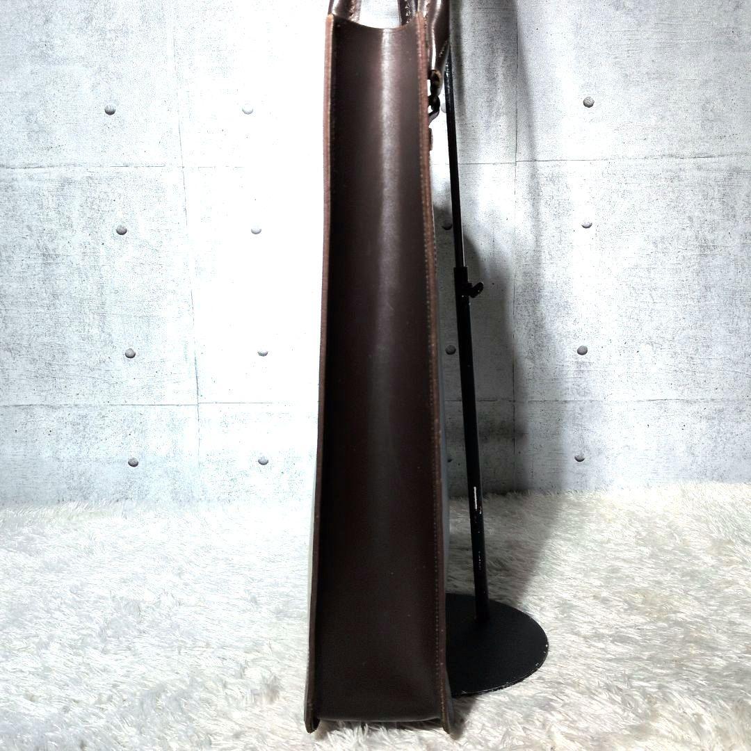 【美品 A4◎】グレンロイヤル　2ハンドル　トートバッグ　ブライドルレザー　焦茶