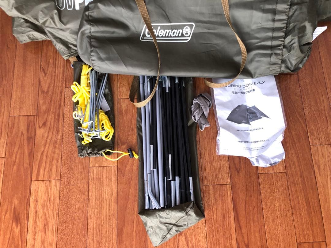 Coleman Touring Dome LX テント グランドシート付き