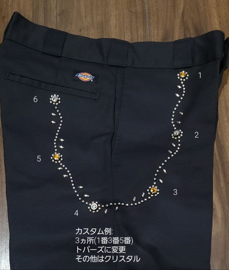 bjc1980214 Dickies874 ブラックW34L30