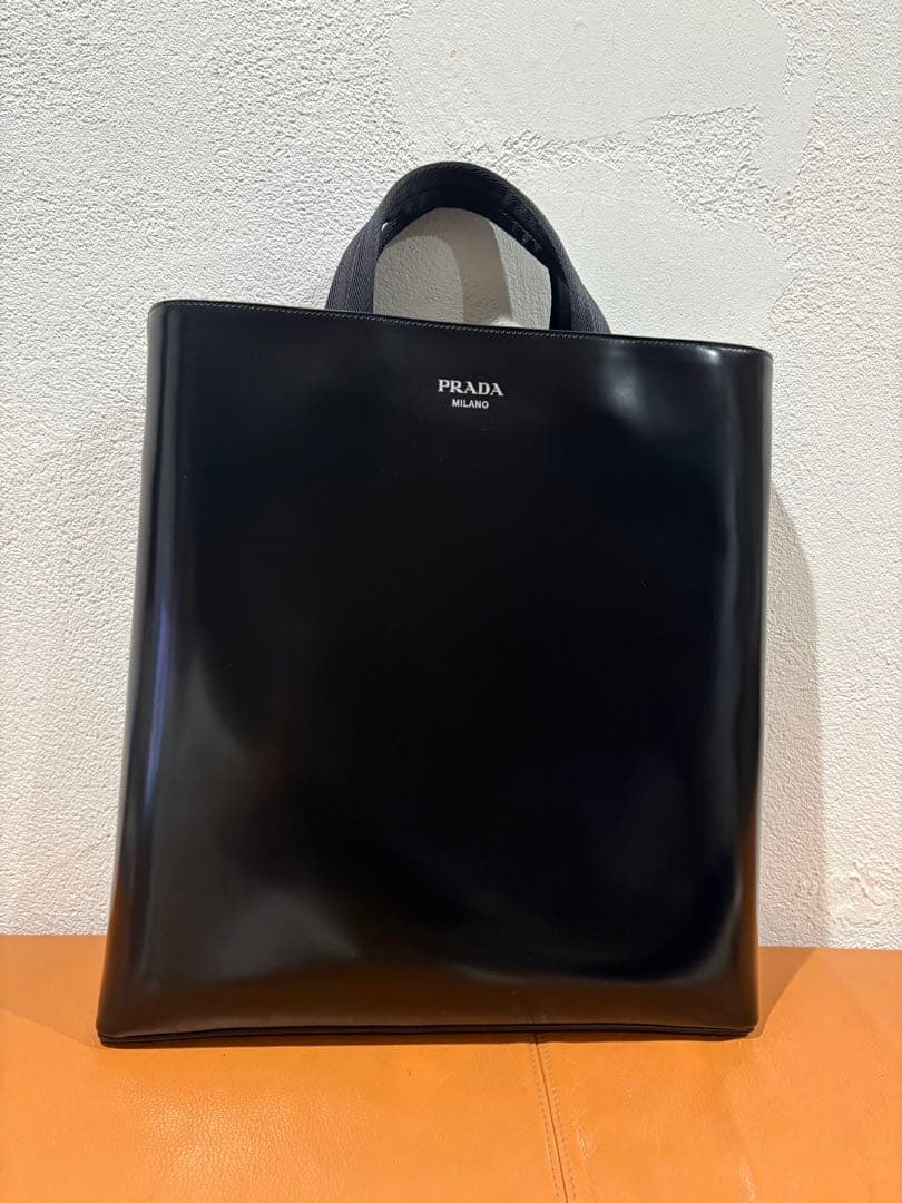 美品　Prada トートバッグ　ステンレスボトル未使用付　メンズ／レディース兼用