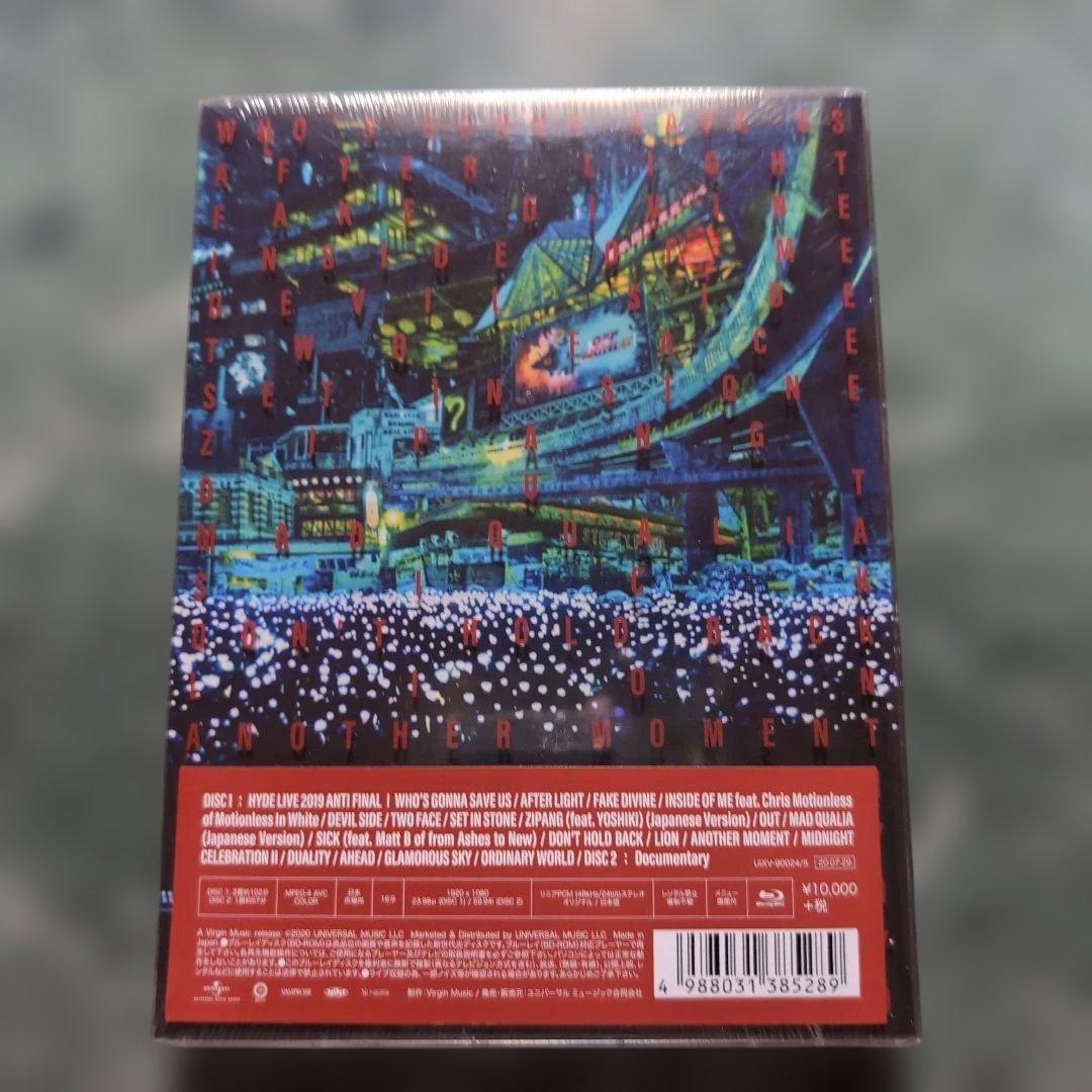 【新品未開封】HYDE LIVE 2019 ANTI FINAL★初回限定版
