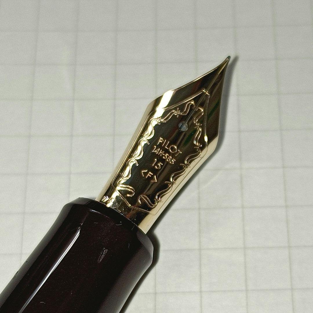 d*7様 PILOT CUSTOM 823 万年筆 透明ブラウン 14K-585