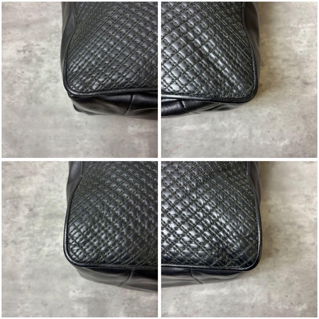 希少モデル BOTTEGA VENETA トートバッグ イントレチャート 黒