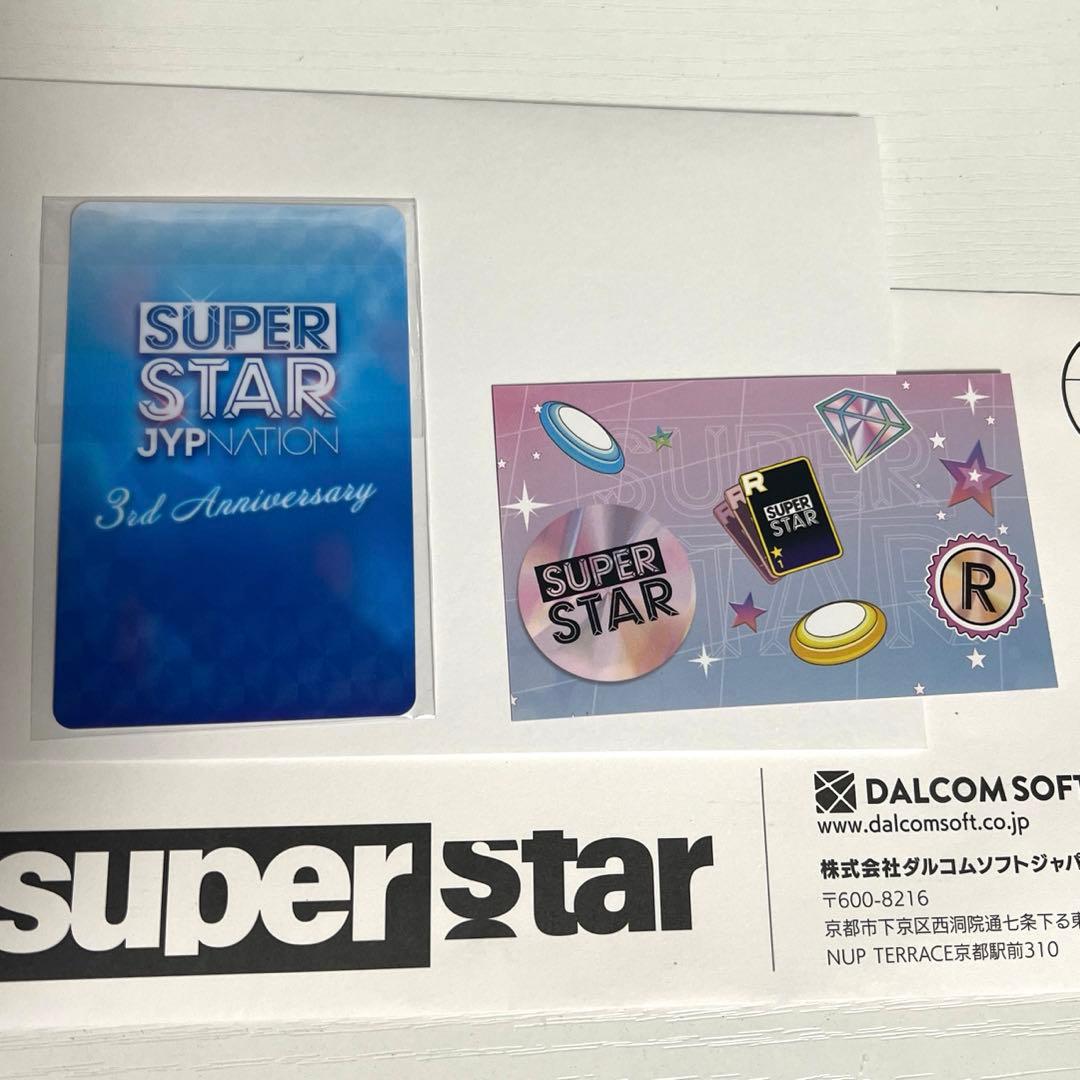 SUPERSTARJYPNATION 3周年記念リアルカードssjyp ツウィ
